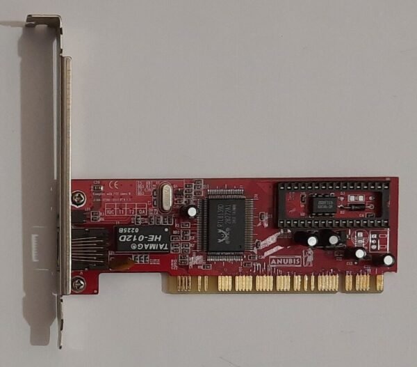 Anubis 37AN-12200-211C PCI Netzwerkkarte (Realtek RTL8139D, RJ45, 100Mbit, 2002)