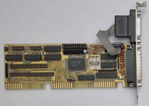 Kentech IDE PLUS V3L ISA Multi-I/O IDE Floppy Controller (Goldstar, retro, 1993)