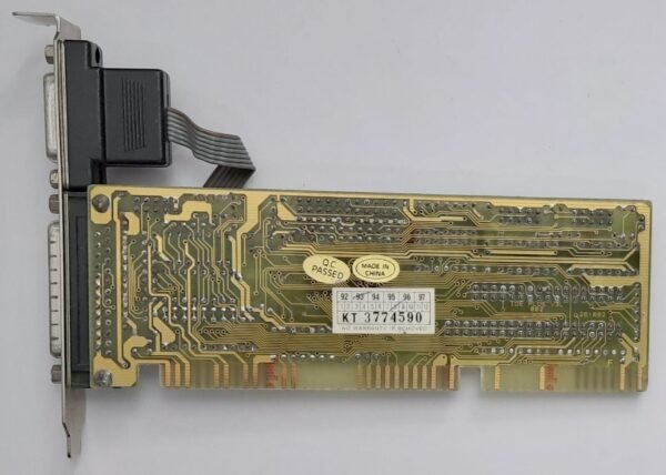 Kentech IDE PLUS V3L ISA Multi-I/O IDE Floppy Controller (Goldstar, retro, 1993) - Image 4