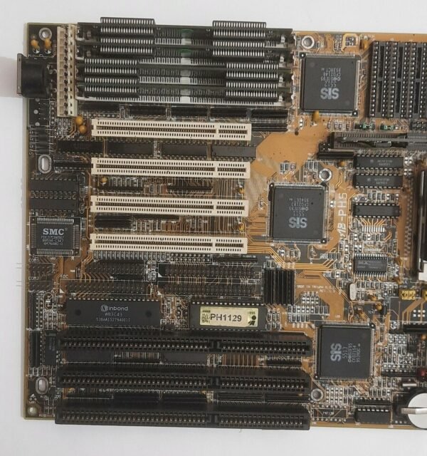 ABIT AB-PH5 Sockel 7 ISA retro Mainboard + Pentium 133MHz + 32MB RAM + 512KB - Image 2