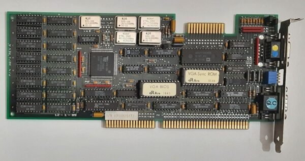 Ara-Tech 3071 ISA Grafikkarte (Tseng ET3000AX, 512KB, VGA, EGA, retro, 1990)