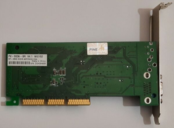 Pine 3D Phantom XP 2800 AGP Grafikkarte (SiS 305, 32MB, retro, 2002) - Image 4