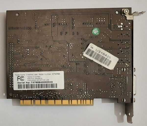 Creative Sound Blaster Live! PCI Soundkarte (CT4760, EMU10K1, retro, 1999) - Image 4
