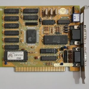 OAK OTIVGA 1393668 8-bit ISA VGA Grafikkarte (EGA, OTI-037, 256KB, 1990)