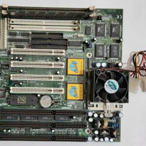 Octek P12+ Sockel 7 ISA Mainboard + IDT Winchip C6 180MHz + 64MB SD-RAM
