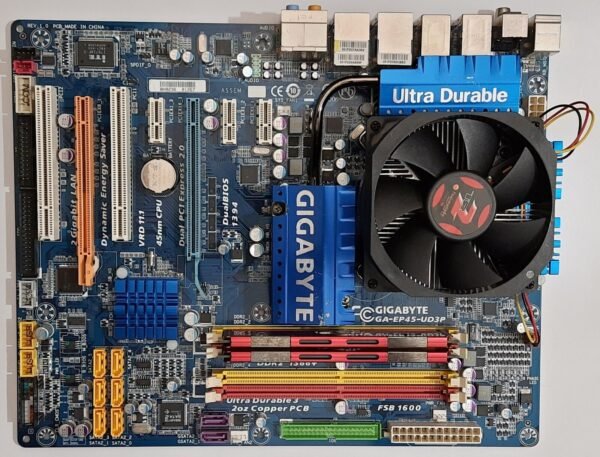 Gigabyte GA-EP45-UD3P LGA775 Mainboard + Intel Core 2 Duo E6600 + 2GB RAM