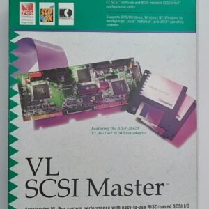 adaptec VL SCSI Master VLB SCSI Floppy Controller (AHA-2842A, retro, 1994, OVP)