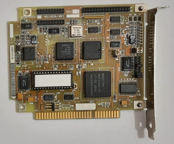 Western Digital WD1002A-WX1 8-bit ISA MFM Controller (retro, 1988)