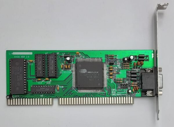 Sigma Designs GK-ACMVGA ISA Grafikkarte (Cirrus Logic CL-GD5401, 256KB, 1993)