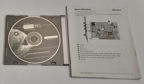 Terratec 128i PCI Soundkarte (ESS ES1938S, SOLO1-SL, 2000, retro, OVP) - Image 10