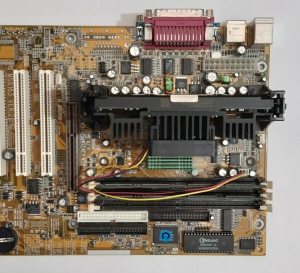 MSI MS-6163 Pro Slot 1 ISA AGP retro Mainboard + Pentium III 733MHz + 256MB RAM - Image 3