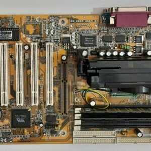 SuperTek ST-P3VFA Slot 1 ISA AGP retro Mainboard + Pentium III 600MHz + 256MB