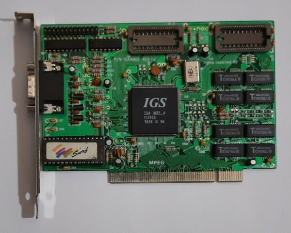 Surf Multimedia (?) IGA16802 PCI Grafikkarte (IGS IGA 1682_A, 1MB, 1996)