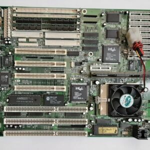 Elitegroup TR5510 AIO Sockel 7 ISA Mainboard + AMD K5 100MHz + 32MB EDO RAM