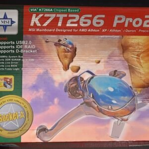 MSI K7T266 Pro2 Sockel A AGP ISA retro Mainboard OVP