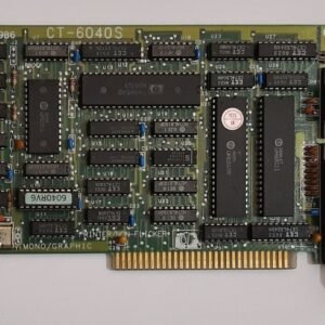 Twinhead CT-6040S 8-bit ISA Grafikkarte (HGC, monochrom, UM6845R, 6040G3, 1986)