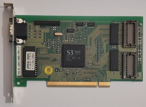 miro Crystal 12SD PCI Grafikkarte (S3 Trio32, 86C732-P, 1MB, 1995)