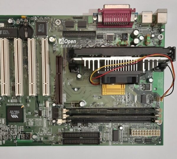 AOpen AX63 Pro Slot 1 ISA AGP Mainboard + Intel Pentium III 667MHz + 256MB RAM - Image 3