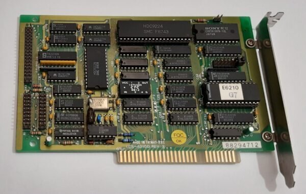 Longshine LCS-6210D Rev. E 8-bit ISA MFM Controller (retro, 1988) - Image 2