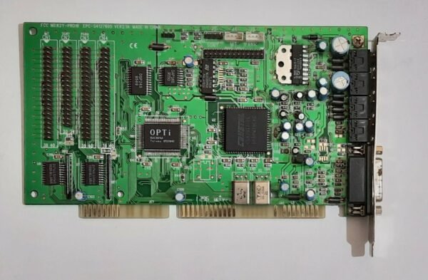 Media Chips PRO16 ISA Soundkarte (= Reveal SC400 Rev. 4G, OPTi 82C929, 1996)