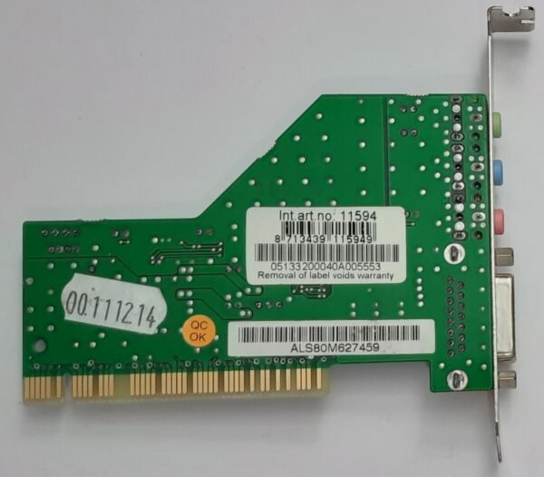 Formosa Sound-Conductor SC4000 PCI Soundkarte (ALS4000, retro, 2000) - Image 4