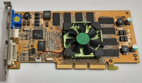 PowerColor CGTS3-TD AGP Grafikkarte (nvidia GeForce3, 64MB, DVI, retro, 2001) - Image 2