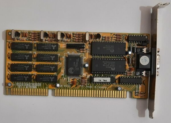 Protac V235 ISA Grafikkarte (OAK OTI037C, 256KB, 1991)