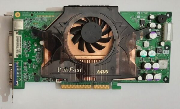 Leadtek Winfast A400 LE TDH AGP Grafikkarte (nVidia GeForce 6800LE, 128MB, 2004)