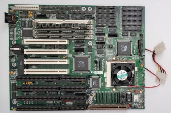 DFI G486VPA VIP VLB ISA PCI 486 retro Mainboard + AMD Am5x86-P75 133MHz + 24MB