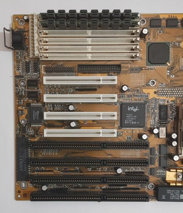 Gigabyte GA-586HX 1.55 Sockel 7 ISA Mainboard + Pentium MMX 233MHz + 64MB RAM - Image 2