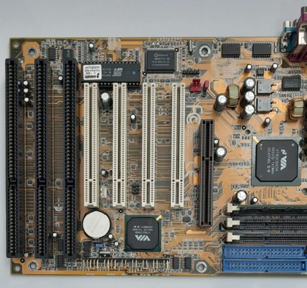 DFI CA61 Sockel 370 AGP retro Mainboard + Pentium III 866MHz + 128MB RAM - Image 2