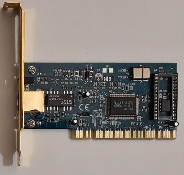 Fastline CS-23-550-02 PCI Netzwerkkarte (Realtek RTL8139C, RJ45, 100Mbit)
