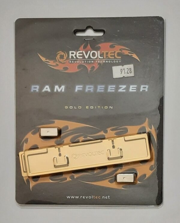 Revoltec RAM FREEZER Gold Edition (RAM-Kühler, SD- & DDR-RAM, NOS)