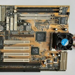 Commate S7AX Super Sockel 7 ISA AGP Mainboard + AMD K6-2 450MHz + 128MB RAM
