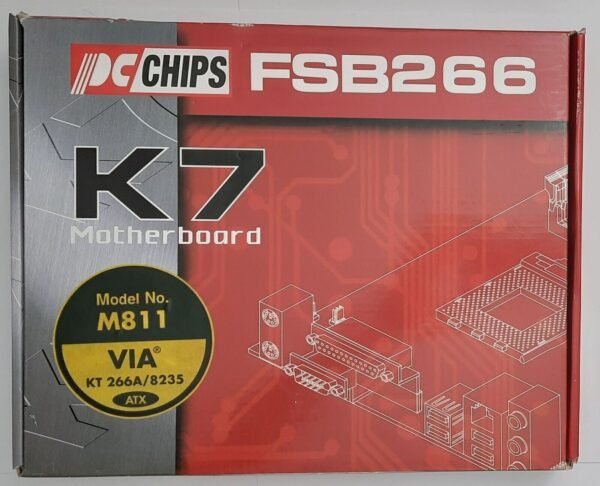 PCChips M811 Sockel A AGP Mainboard NOS