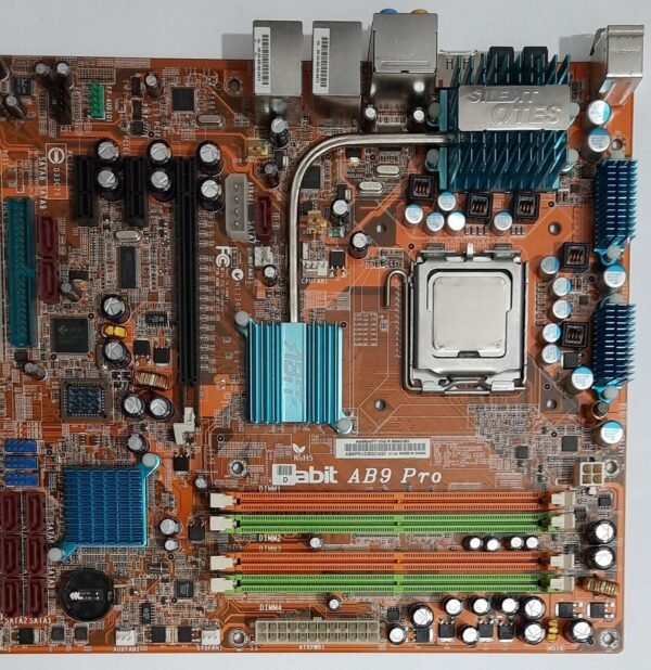 ABIT AB9 Pro Sockel 775 retro Mainboard + Intel Core 2 Duo E6600 - Image 2