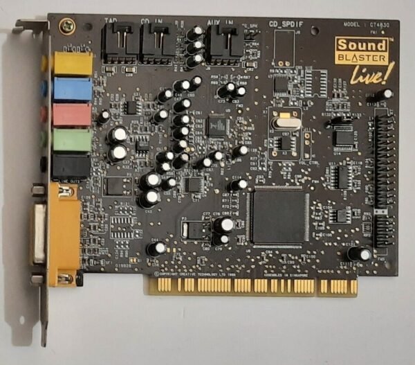 Creative Sound Blaster Live! PCI Soundkarte (CT4830, EMU10K1, 1999)