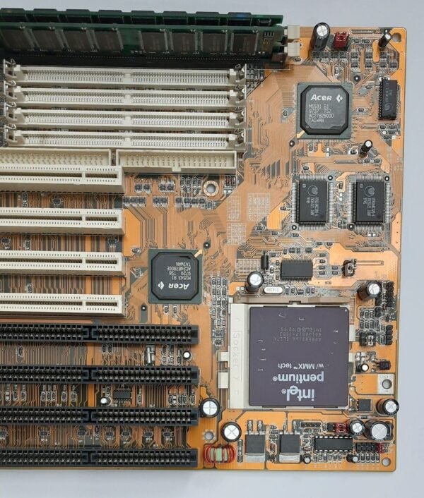 PCChips M560 Sockel 7 ISA retro Mainboard + Pentium MMX 166MHz + 64MB SD-RAM - Image 3