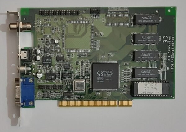 miro media 3D/SE-PC PCI Grafikkarte (S3 ViRGE, 86C325, 2MB, 1996)