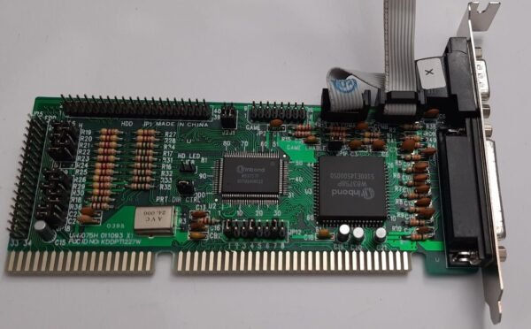 DTK PTI-227W ISA Multi-I/O IDE Floppy Controller (Winbond, retro, 1995) - Image 2