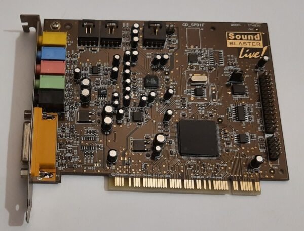 Creative Sound Blaster Live! PCI Soundkarte (CT4830, EMU10K1, retro, 1999) - Image 2