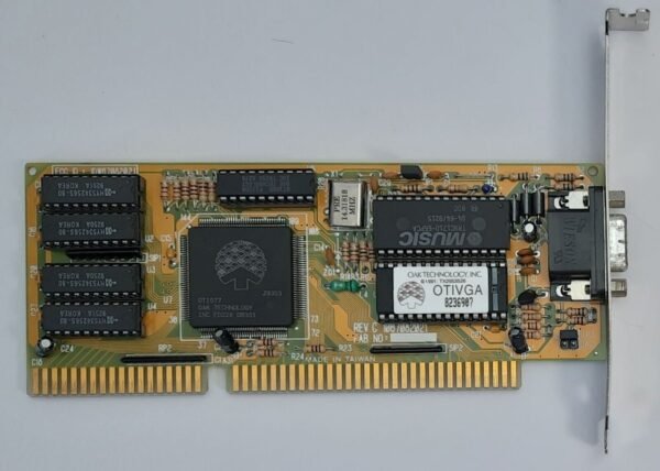OAK 1067082021 ISA Grafikkarte (OTI077, 512KB, 1992)
