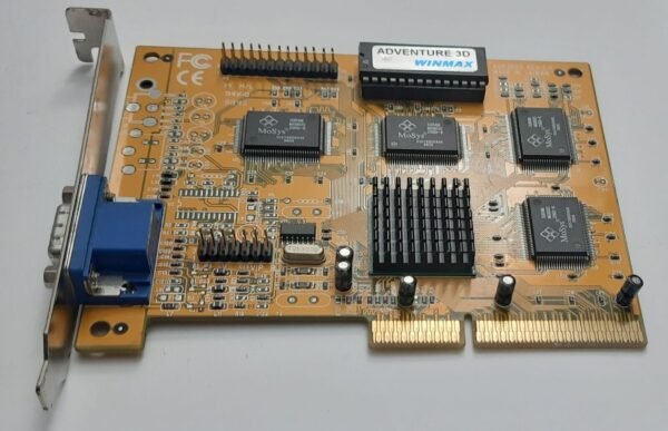 Adventure 3D Winmax AGP Grafikkarte (AGP300S, nvidia Riva 128, 4MB, 1998) - Image 2