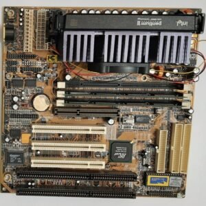 PCChips M726 Slot 1 AGP ISA retro Mainboard + Pentium II 350MHz + 128MB RAM