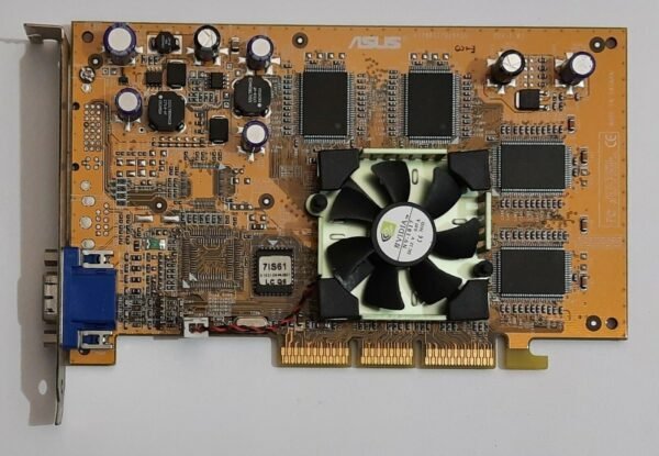 ASUS V7700 Ti AGP Grafikkarte (nvidia GeForce2 Ti, 64MB, 2001)