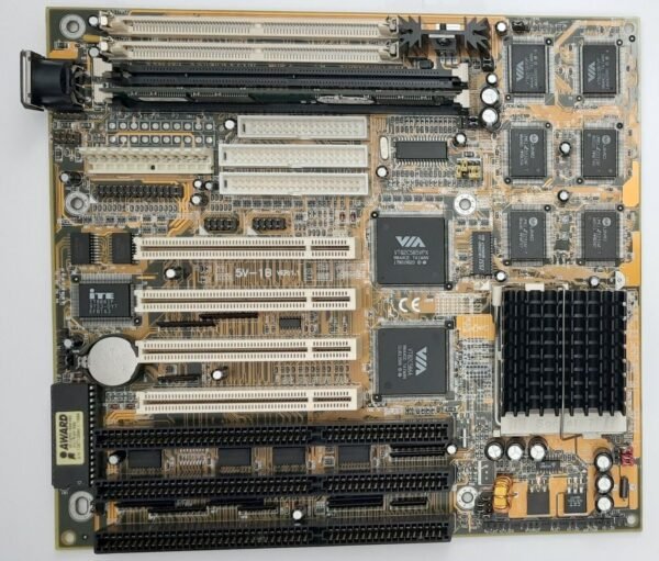 Lucky Star 5V-1B Sockel 7 ISA retro Mainboard + IBM 6x86MX PR300 + 64MB RAM