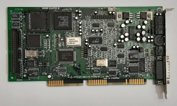 Creative Sound Blaster 16 ISA Soundkarte (CT2740, Panasonic, OPL3, retro,  1993)