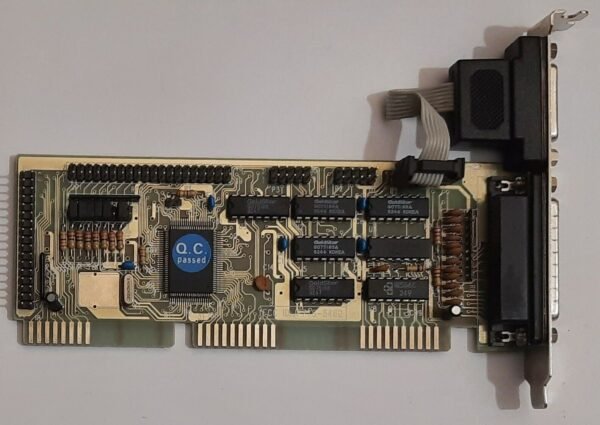 Tans TS-8460 Multi-I/O IDE Floppy ISA Controller (retro, 1993)