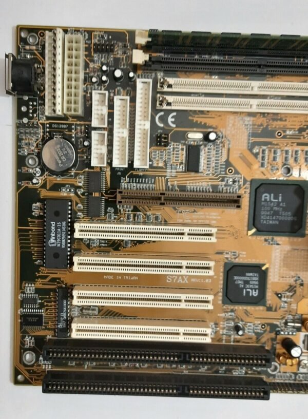 Commate S7AX Super Sockel 7 ISA AGP Mainboard + AMD K6-2 450MHz + 128MB RAM - Image 2