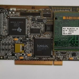 Matrox Millennium PCI Grafikkarte (MIL/2/SI + MGA-MIL/MOD2, 4MB, retro, 1996)